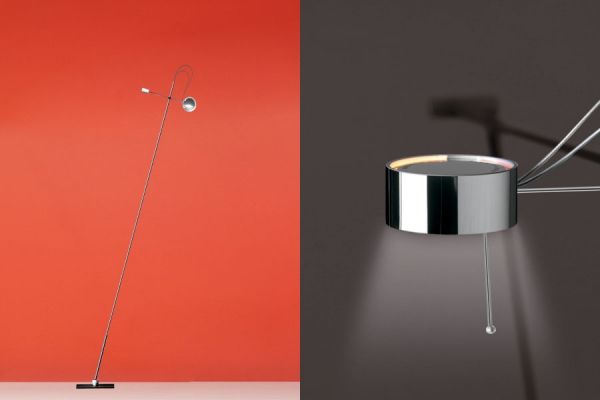 Absolut Stehleuchte 130 cm Chrom