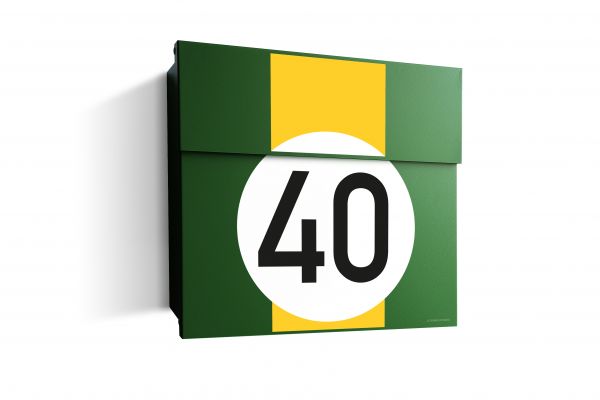 Briefkasten Letterman - Silverstone Racing Edition