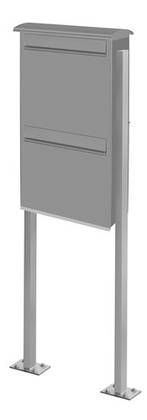 Standbriefkasten Likno Edelstahl